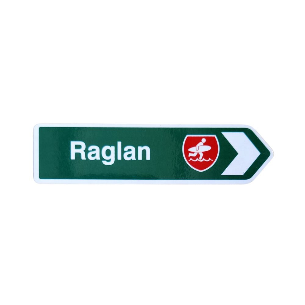 NZ Road Sign Magnet - Raglan - Funky Gifts NZ