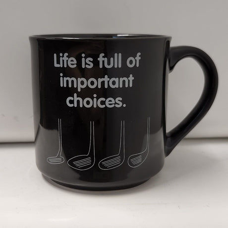 Important Choices Mug - Funky Gifts NZ