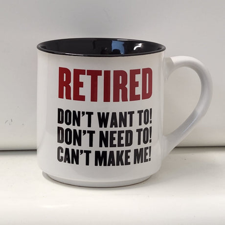 Retired Mug - Funky Gifts NZ