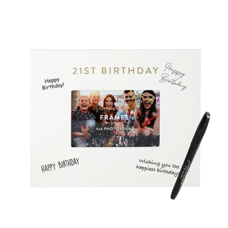 Signature Frame - 21st Birthday - Funky Gifts NZ
