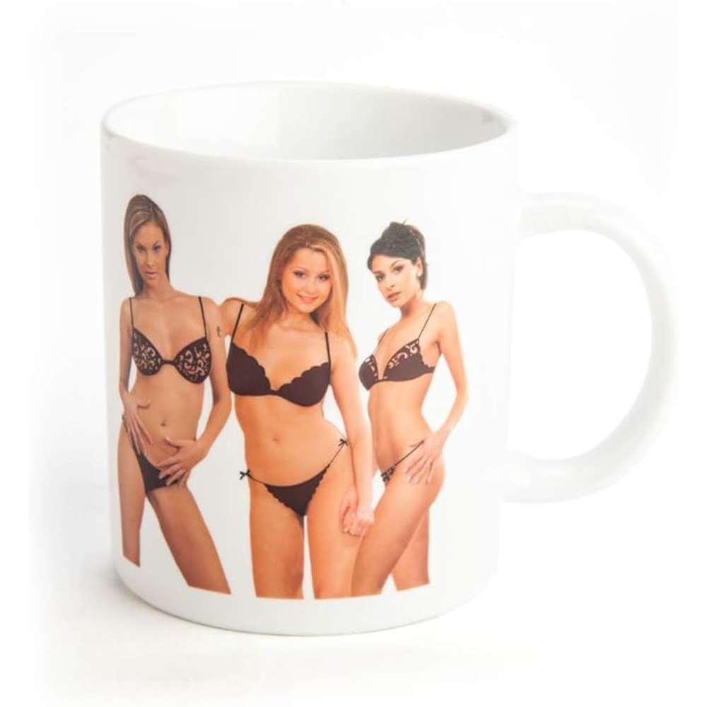 3 Girls Strip Heat Change Mug - Funky Gifts NZ