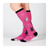 Sock It To Me - Knee High Socks - Nocturnal Ninja - Funky Gifts NZ