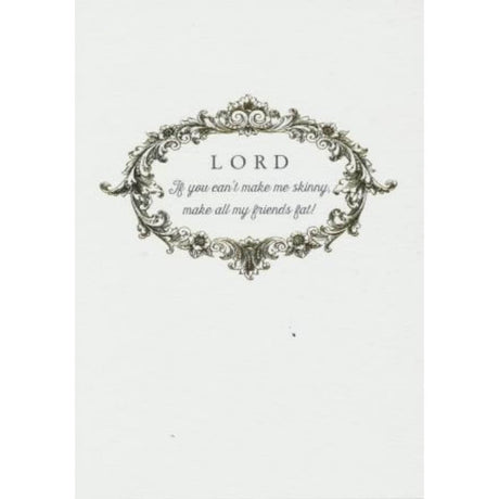 Greeting Card - LORD - Funky Gifts NZ