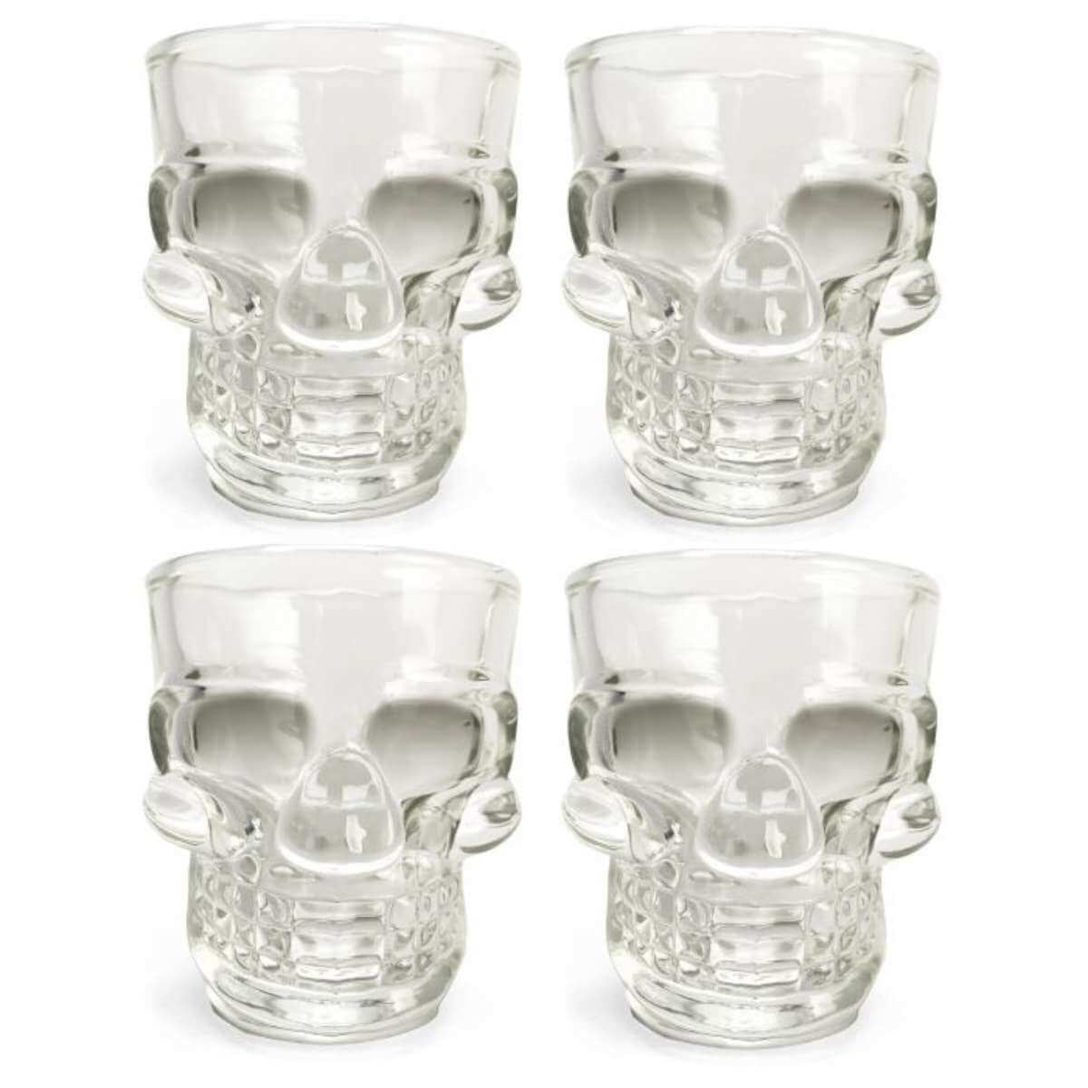 Skull Shot Glasses - Funky Gifts NZ