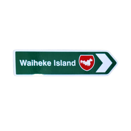 NZ Road Sign Magnet - Waiheke Island - Funky Gifts NZ