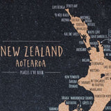 Moana Road - A2 New Zealand Cork Map - Funky Gifts NZ