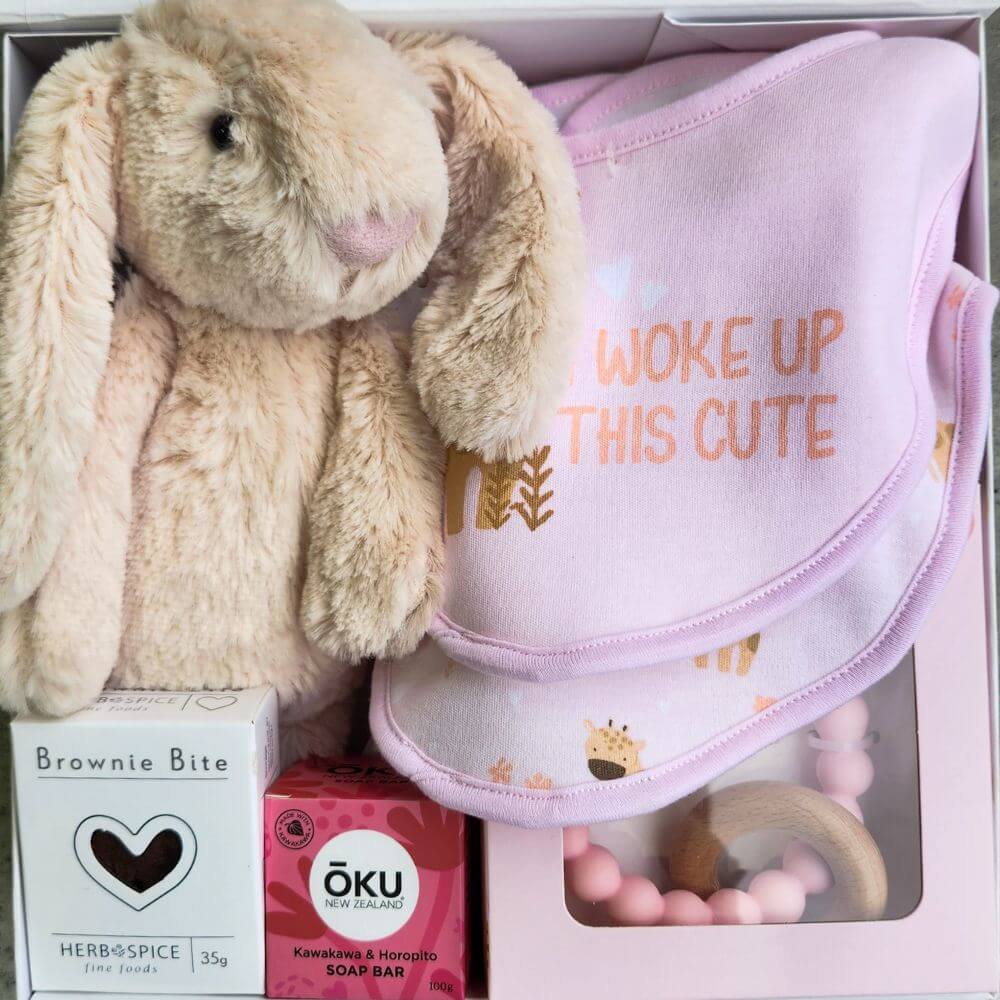 A Little Cute Baby Girl Gift Box - Funky Gifts NZ