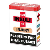 Add Insult to Injury Plasters - Funky Gifts NZ