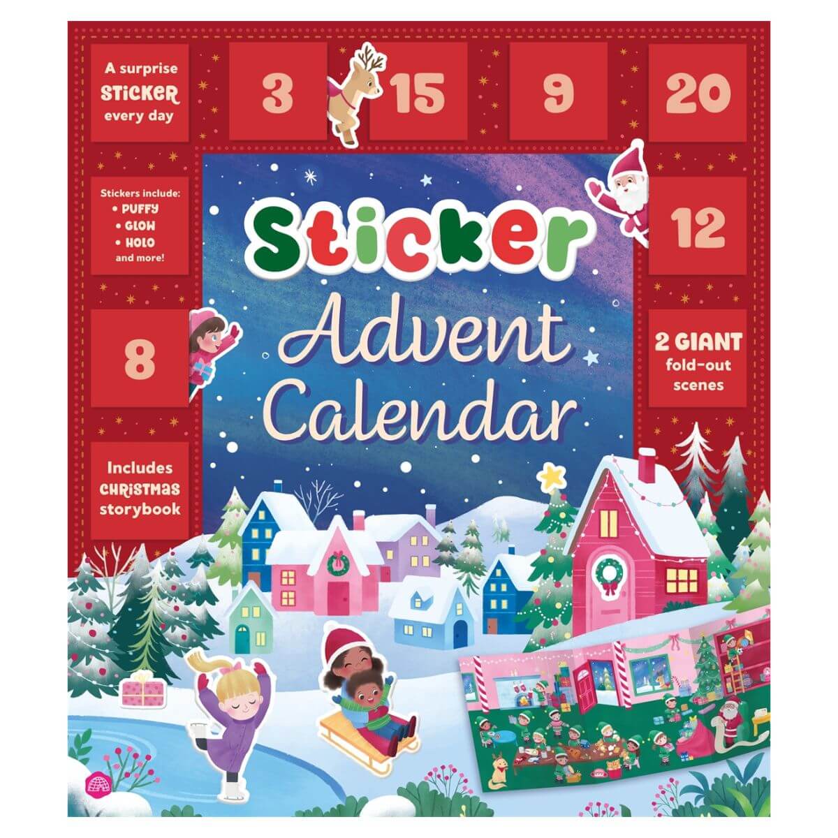 Advent Calendar - Sticker Surprise - Funky Gifts NZ