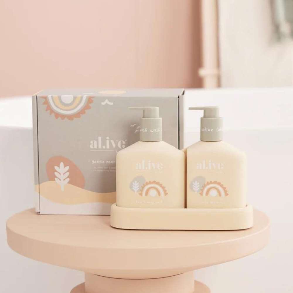 Al.ive Body Gentle Pear Baby Duo Pack - Funky Gifts NZ