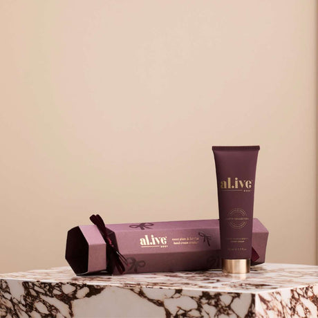 Al.ive Body Hand Cream Cracker - Sweet Plum & Berries - Funky Gifts NZ