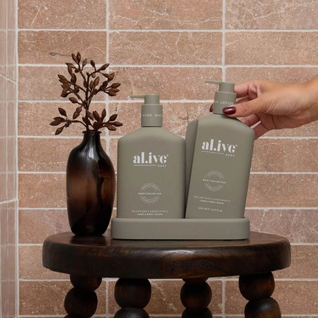 Al.ive Body Wash & Body Willow Gum & Lemon Myrtle Duo Pack - Funky Gifts NZ