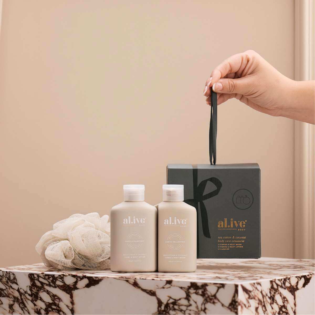 Al.ive Body - Body Care Ornament - Sea Cotton & Coconut - Funky Gifts NZ