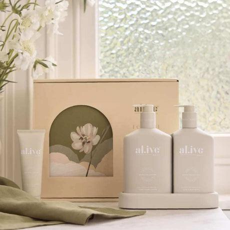 Al.ive Wash & Lotion Duo + Hand Cream Gift Set - Funky Gifts NZ