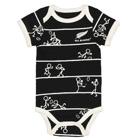 All Blacks Bodysuit - Stick Figure - Funky Gifts NZ