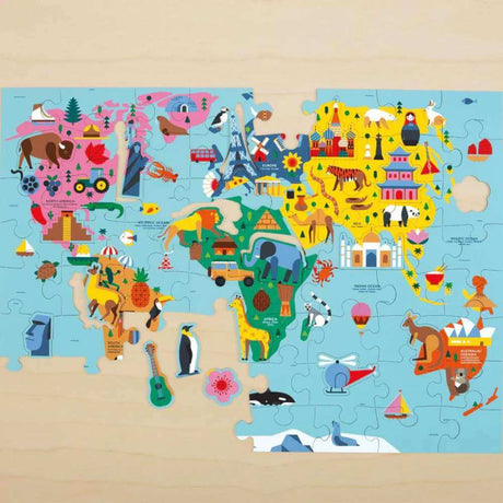 Animals Of The World Puzzle - Funky Gifts NZ