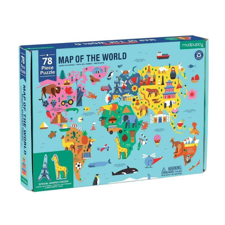 Animals Of The World Puzzle - Funky Gifts NZ