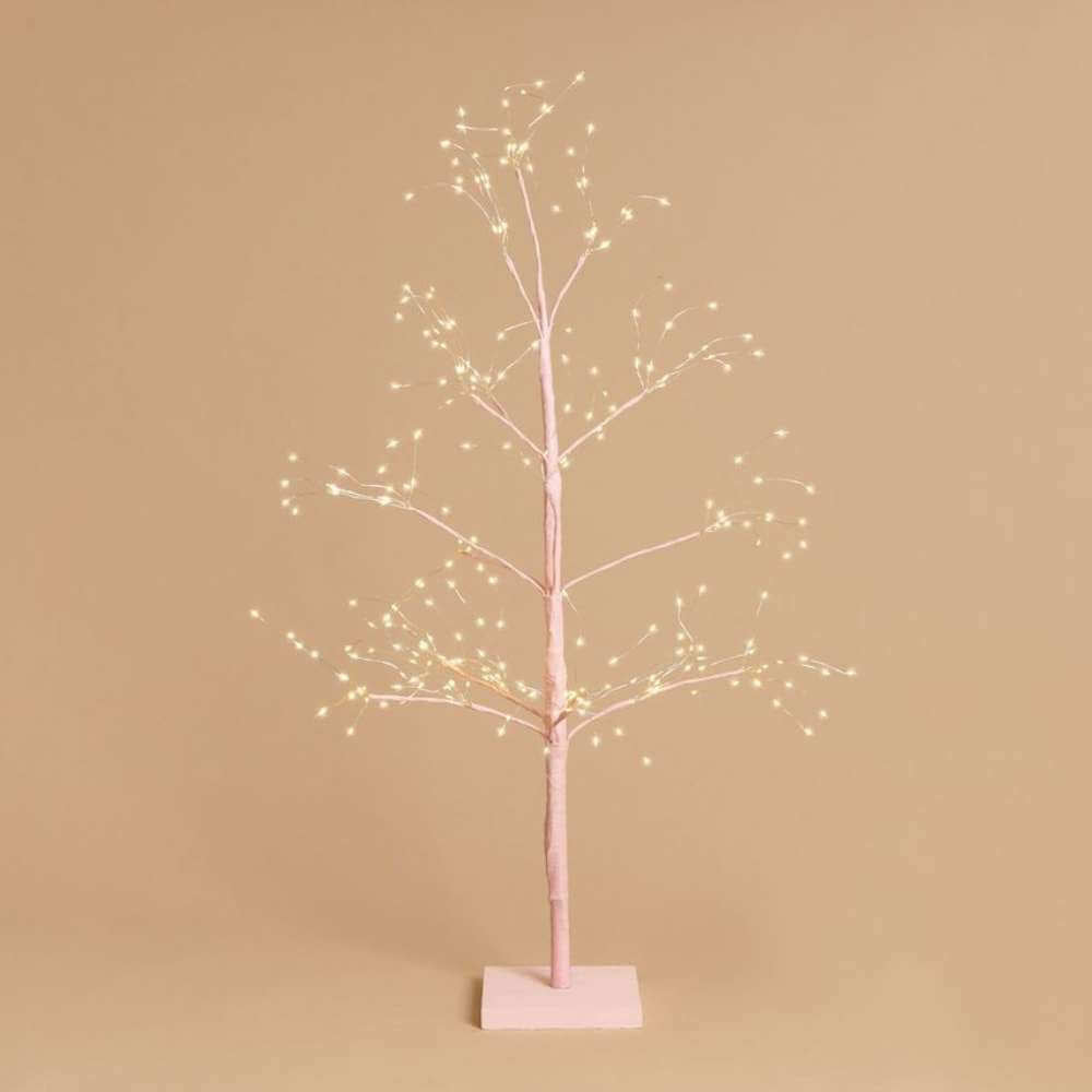 Arctic Christmas Birch Tree Pink - Funky Gifts NZ