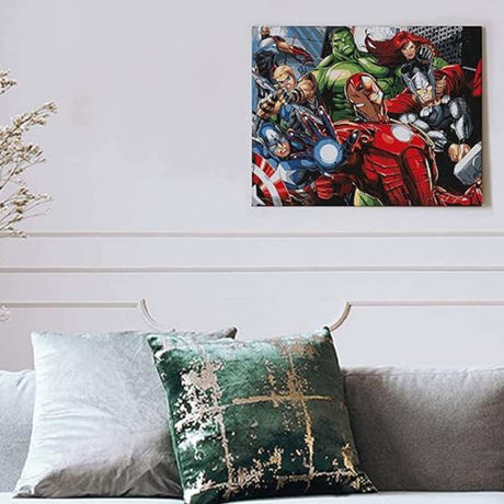 Art by Numbers - Marvel Avengers Assemble - Funky Gifts NZ