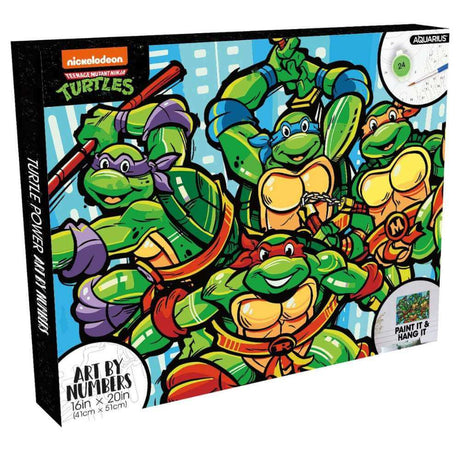 Art by Numbers - Teenage Mutant Ninja Turtles - Funky Gifts NZ