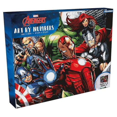 Art by Numbers - Marvel Avengers Assemble - Funky Gifts NZ