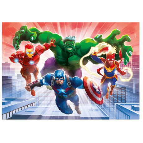 Avengers Glowing Lights 104pc Puzzle (Glow in the Dark) - Funky Gifts NZ