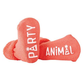 Baby Sock - Party Animal - Funky Gifts NZ