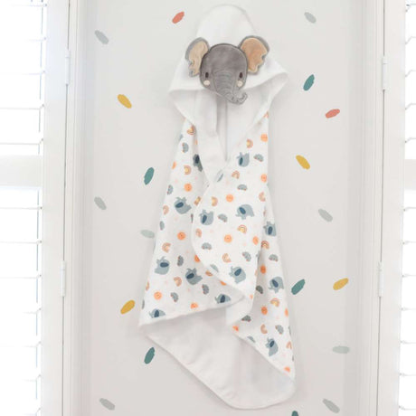 Splosh Baby Elephant Hooded Towel - Funky Gifts NZ