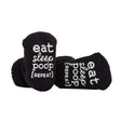 Baby Sock - Eat, Sleep, Poop, Repeat - Funky Gifts NZ