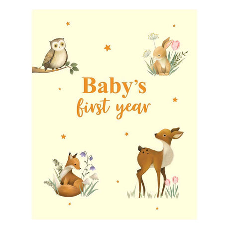 Baby Record Book - Baby's First Year - Funky Gifts NZ