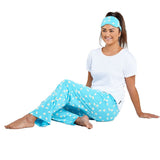 Women's Daisy Bamboo Jersey Sleep Pant - Funky Gifts NZ