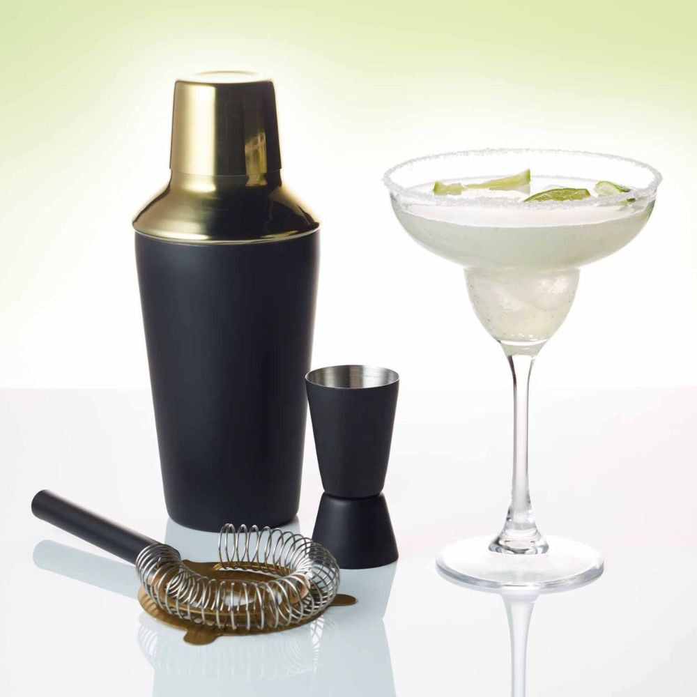 Deluxe Cocktail Black & Gold Set - Funky Gifts NZ