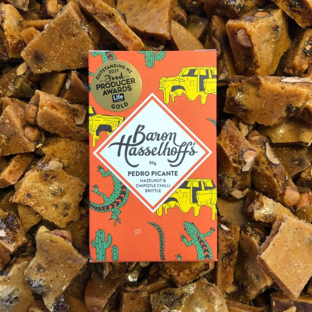 Baron Hasselhoff's - Pedro Picante Brittle - Funky Gifts NZ