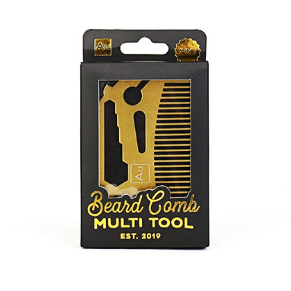 Beard Comb Multi Tool - Funky Gifts NZ