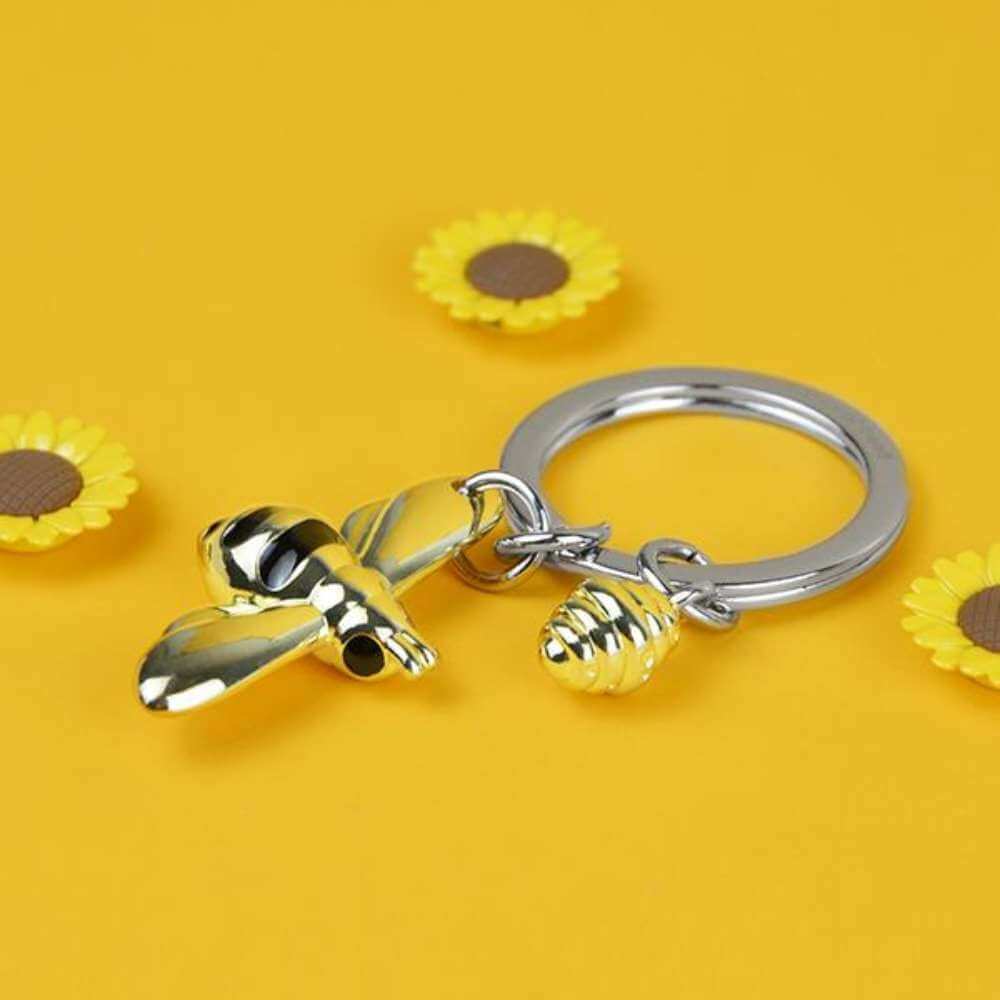 Bee Keychain - Funky Gifts NZ