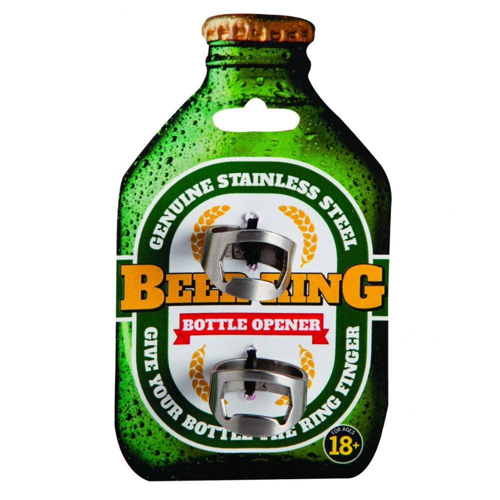 Beer Ring Bottle Opener - Funky Gifts NZ