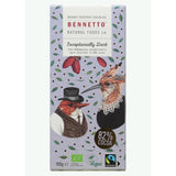 Bennetto Chocolate 100g - Exceptionally Dark - Funky Gifts NZ