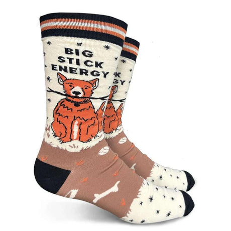 Big Stick Energy Men's Socks - Funky Gifts NZ