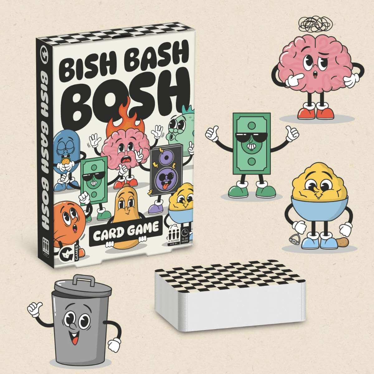 Bish Bash Bosh Card Game - Funky Gifts NZ