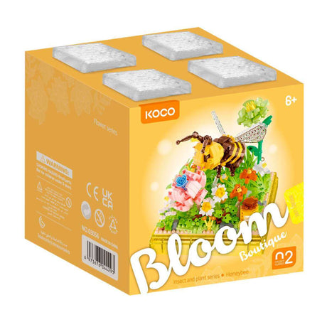 Koco Bricks - Bloom Boutique - Insect & Plant - Honey Bee - Funky Gifts NZ