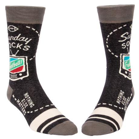 Men's Socks – Sunday Socks - Blue Q - Funky Gifts NZ