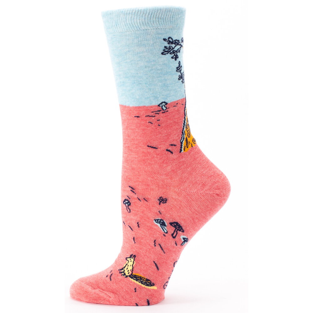 Blue Q Socks – Women's Crew – I Heard You and I Don't Care - Funky Gifts NZ