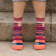 Women's Socks - Fun Person Alert - Blue Q - Funky Gifts NZ