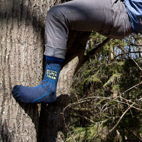 Men's Socks – Actual Super Hero - Blue Q - Funky Gifts NZ