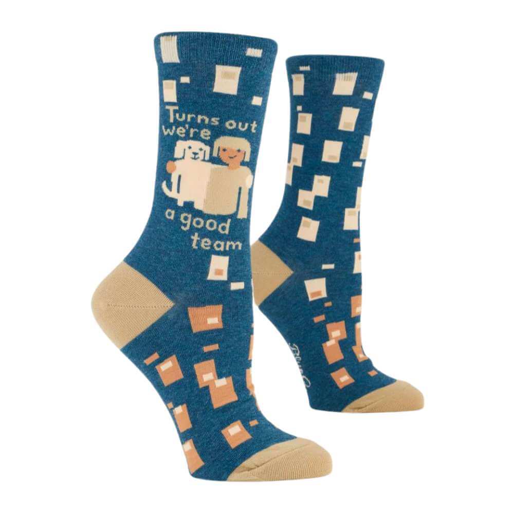 Women's Socks - Good Team - Blue Q - Funky Gifts NZ