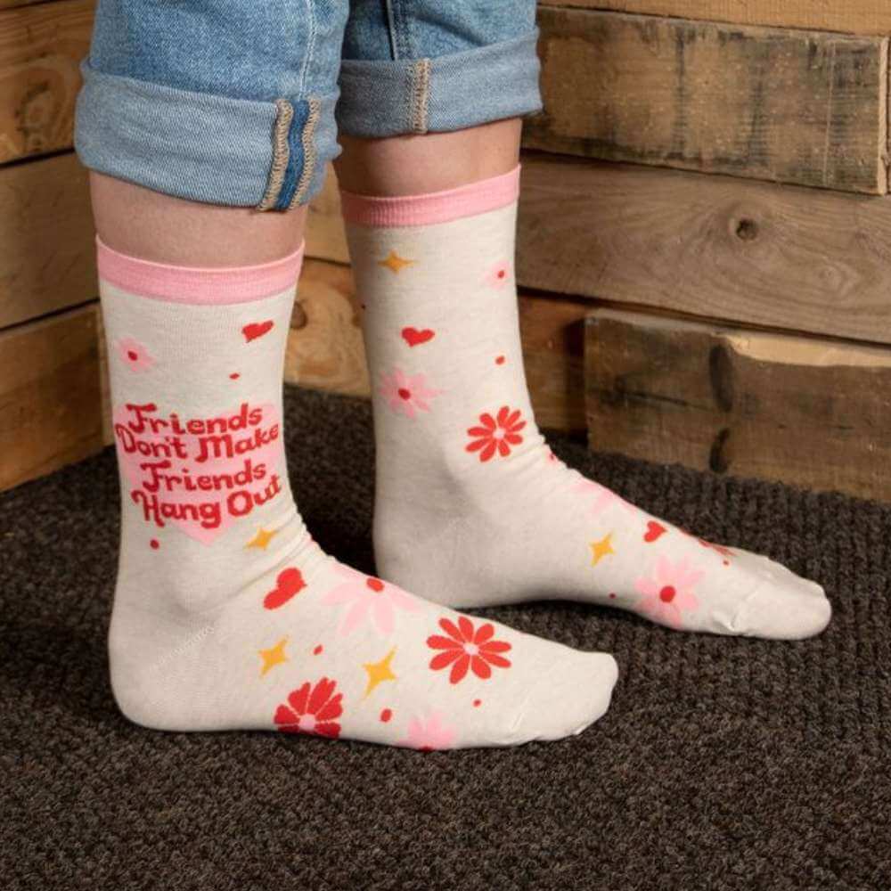 Women's Socks - Friends Hang Out - Blue Q - Funky Gifts NZ