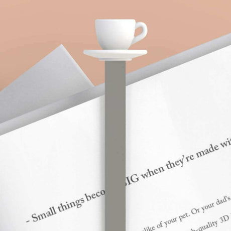 Coffee/Tea Cup Bookmark - Funky Gifts NZ