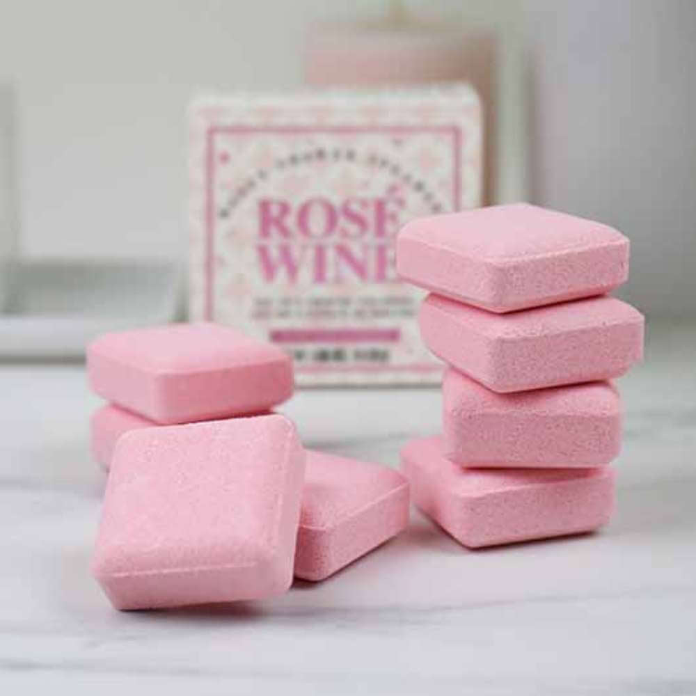 Boozy Shower Steamers Rose Wine - Funky Gifts NZ