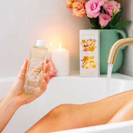 Bopo Women Floral Fields Luxury Bath Oil - Funky Gifts NZ