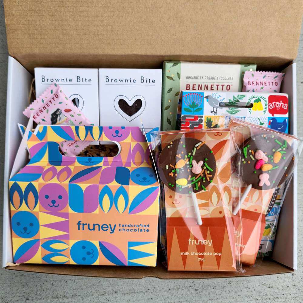 Box of Easter Chocolate Treats - Funky Gifts NZ